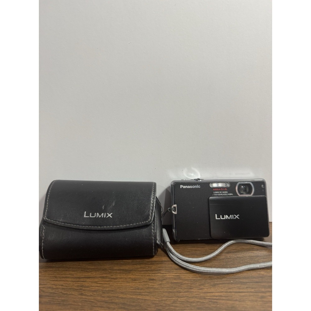 Panasonic Lumix Digital Camera DMC-FP3 14MP For Parts or Repair(See Description)